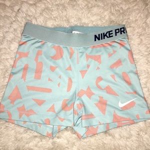 Nike Pro Spandex Blue/Orange